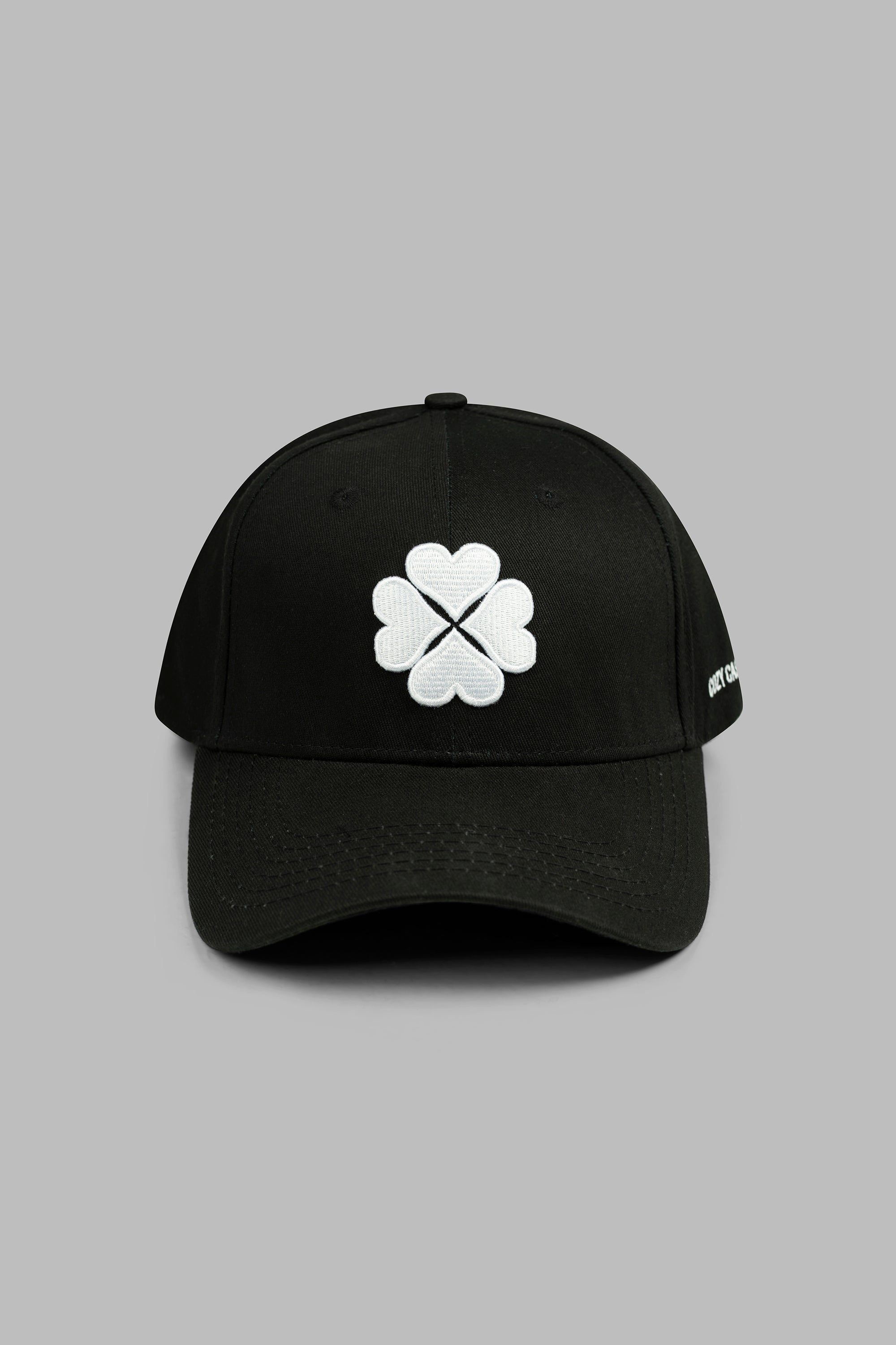Jet black 4hearts Baseball Cap