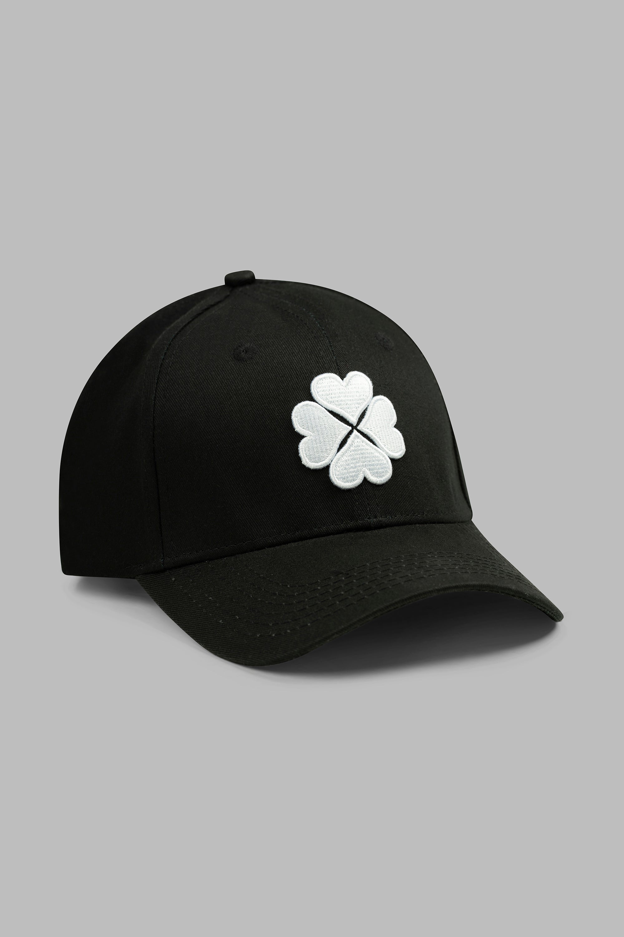 Jet black 4hearts Baseball Cap