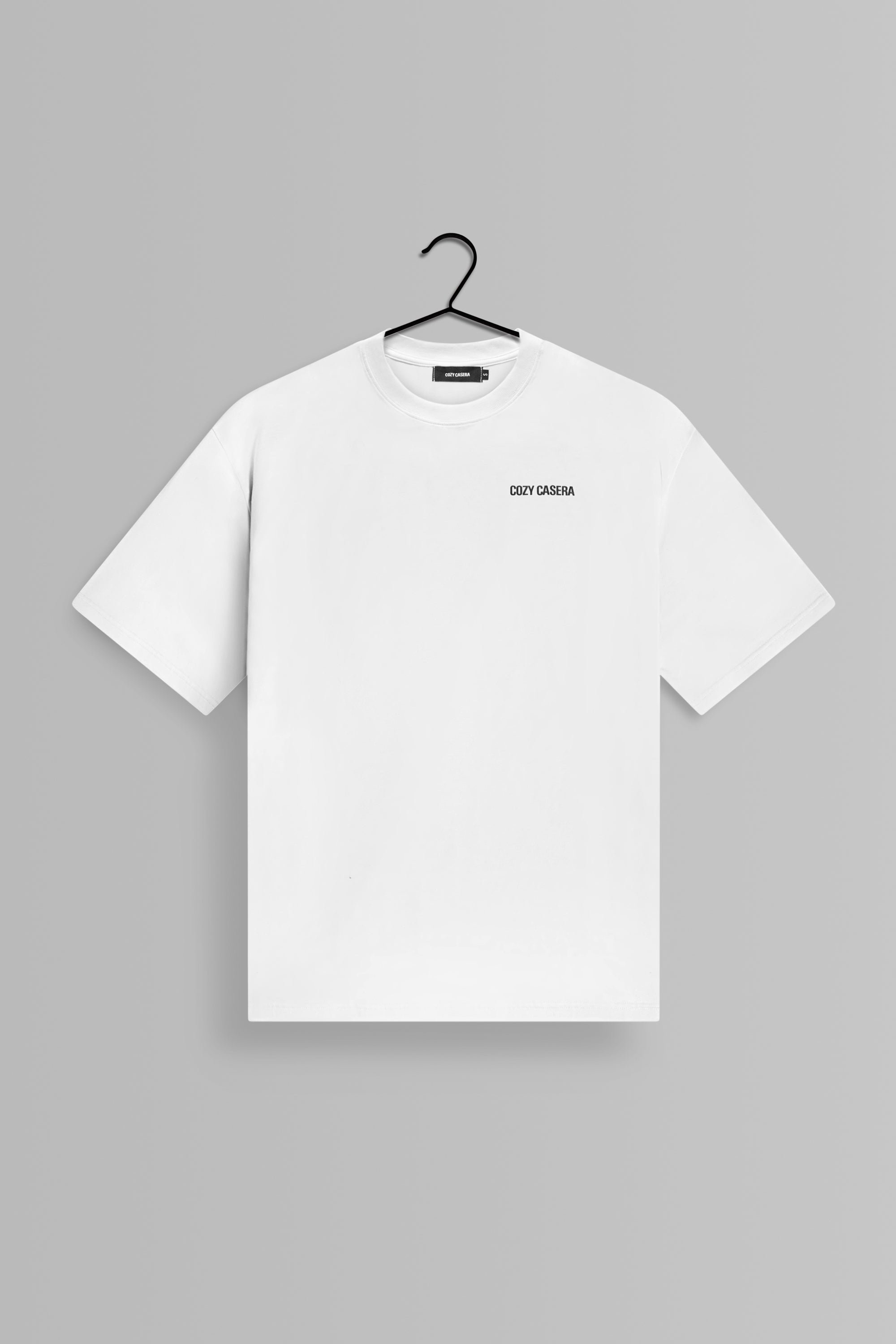 Cozy Casera Essential Tee Hvid