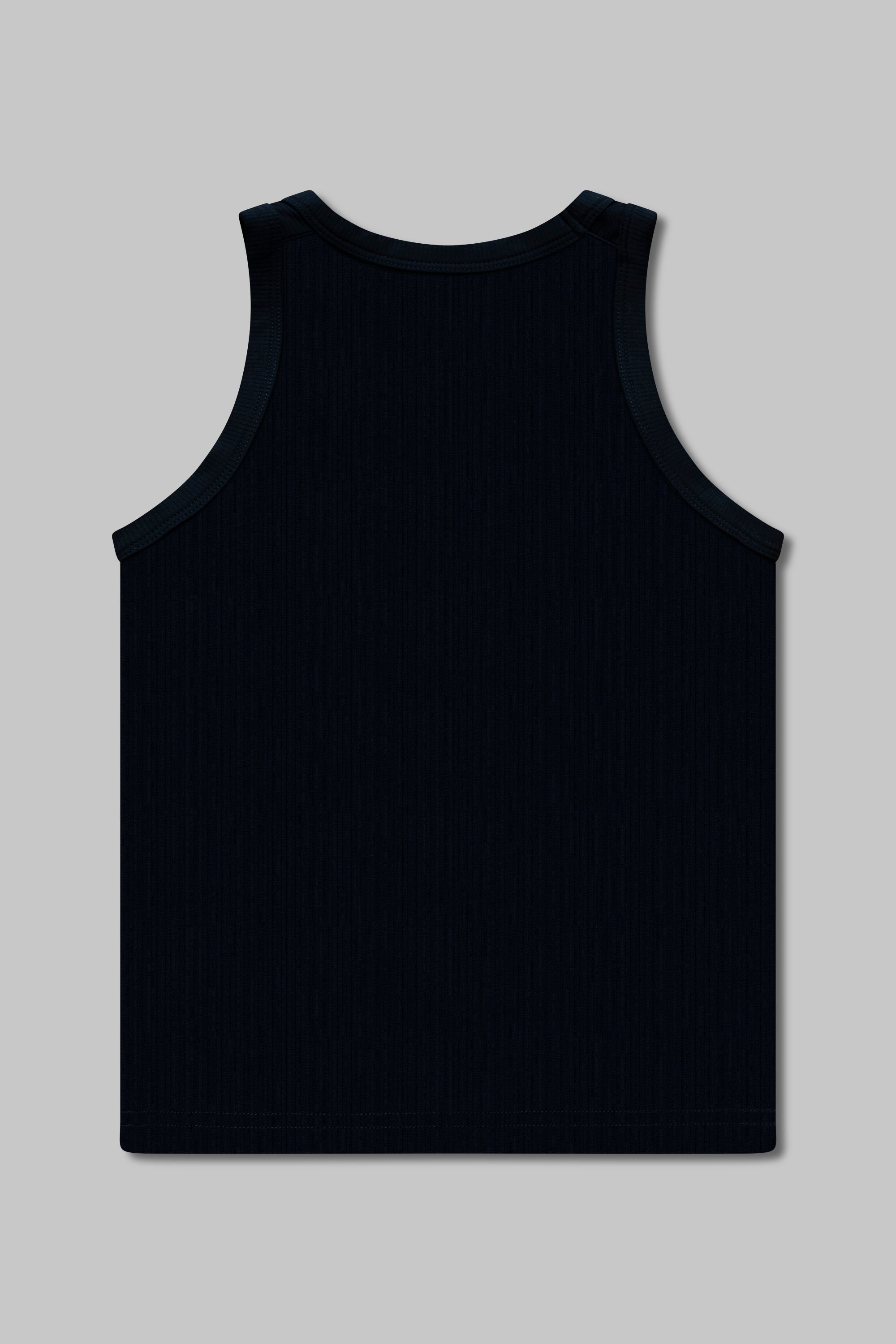 Sort tanktop med indbygget BH