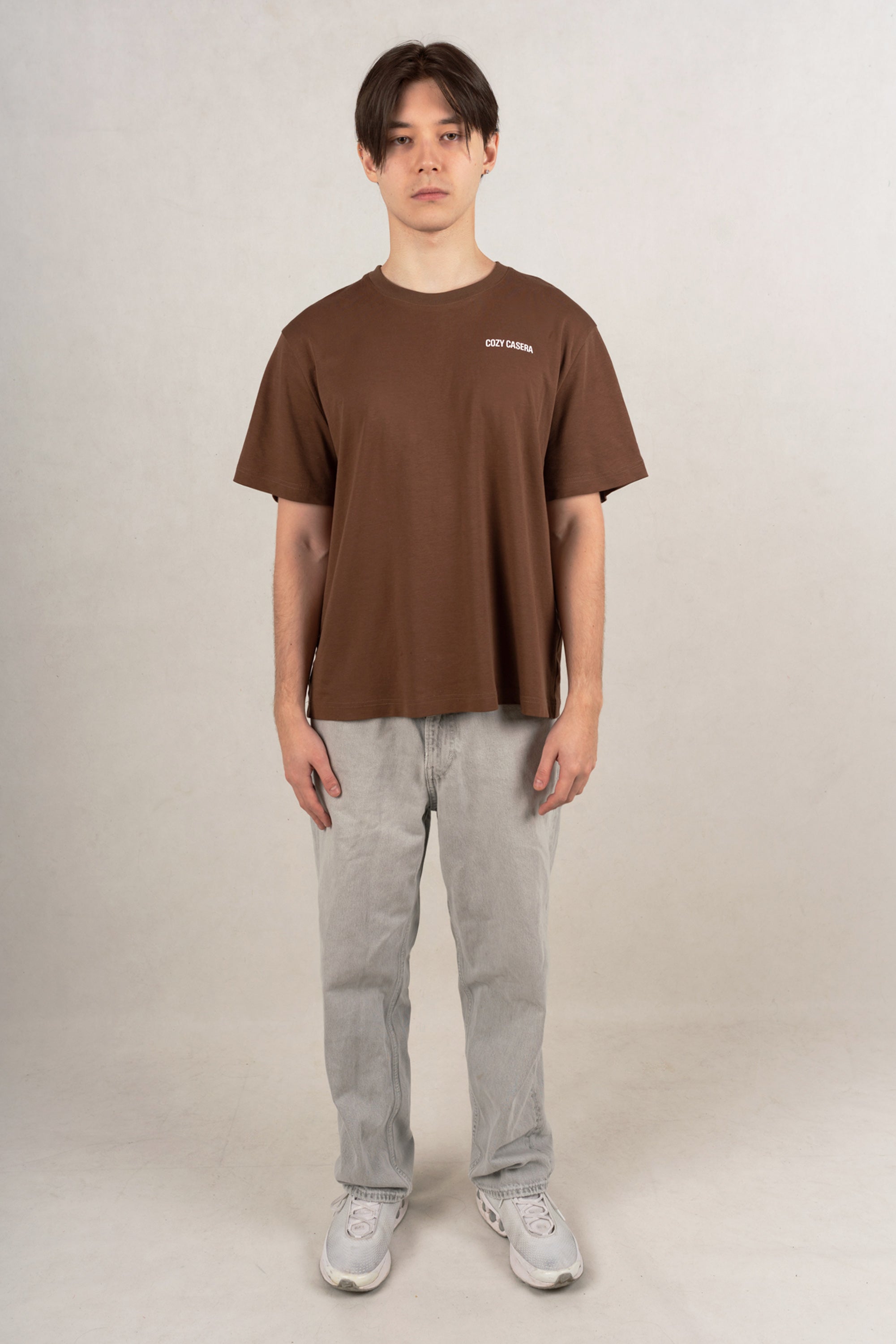 Cozy Casera Essential Tee Brun