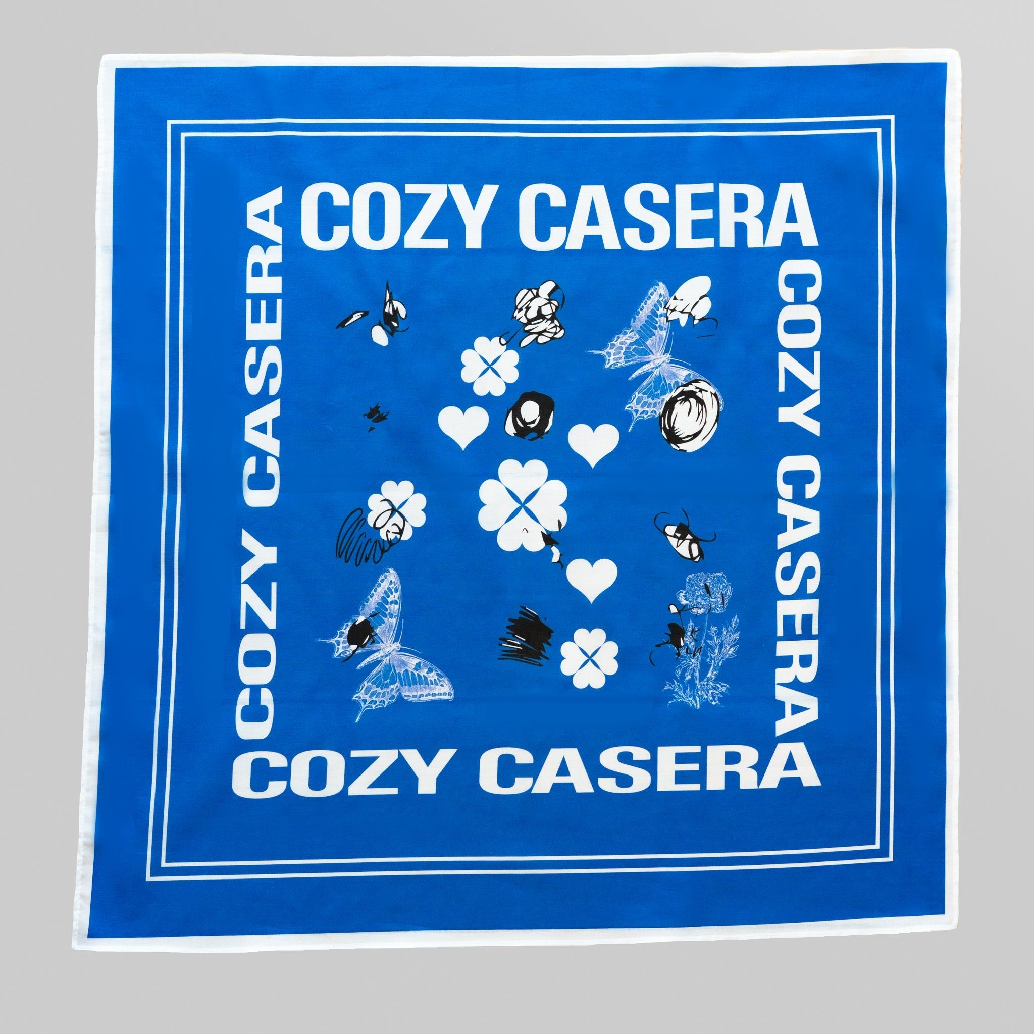 Blue - Blue - Bluey Bandana Scarf - Cozy Casera